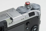 Fujifilm X100F Thumbrest Silver by Lensmate