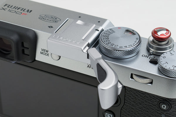 Fujifilm X100F Thumbrest Silver by