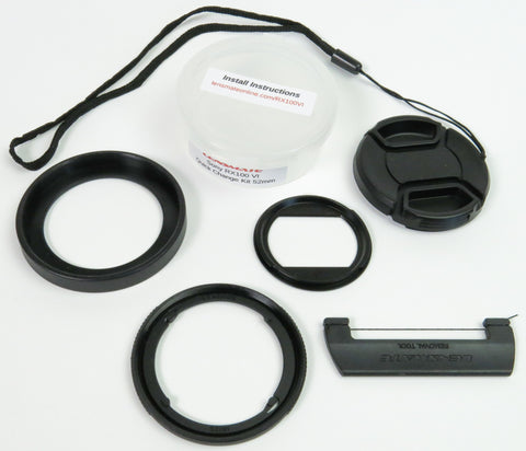 Sony RX100 VII, RX100 VI Quick Change Filter Adapter Kit 52mm - SOLD OUT - Next Shipment May 14th