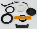 Sony RX100 VII, RX100 VI Quick Change Filter Adapter Kit 52mm by Lensmate + Hoya 3 piece Digital Filter Kit With Case - SOLD OUT - Next Shipment May 14th