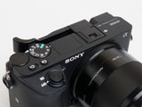 Sony a6500 (also fits a6400 & a6300) Folding Thumbrest - Black by Lensmate