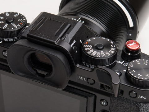 Fujifilm X-T2 (also fits X-T1) Thumbrest in Black by Lensmate