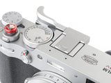 Fujifilm X100V Folding Thumbrest Silver by Lensmate