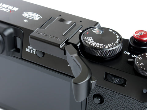 Fujifilm X100V Folding Thumbrest Black by Lensmate - Sold Out - Next Shipment Friday 10/6